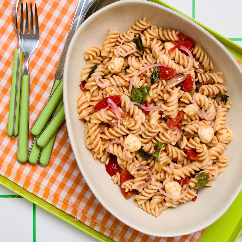 Summer Tomato Pasta Salad