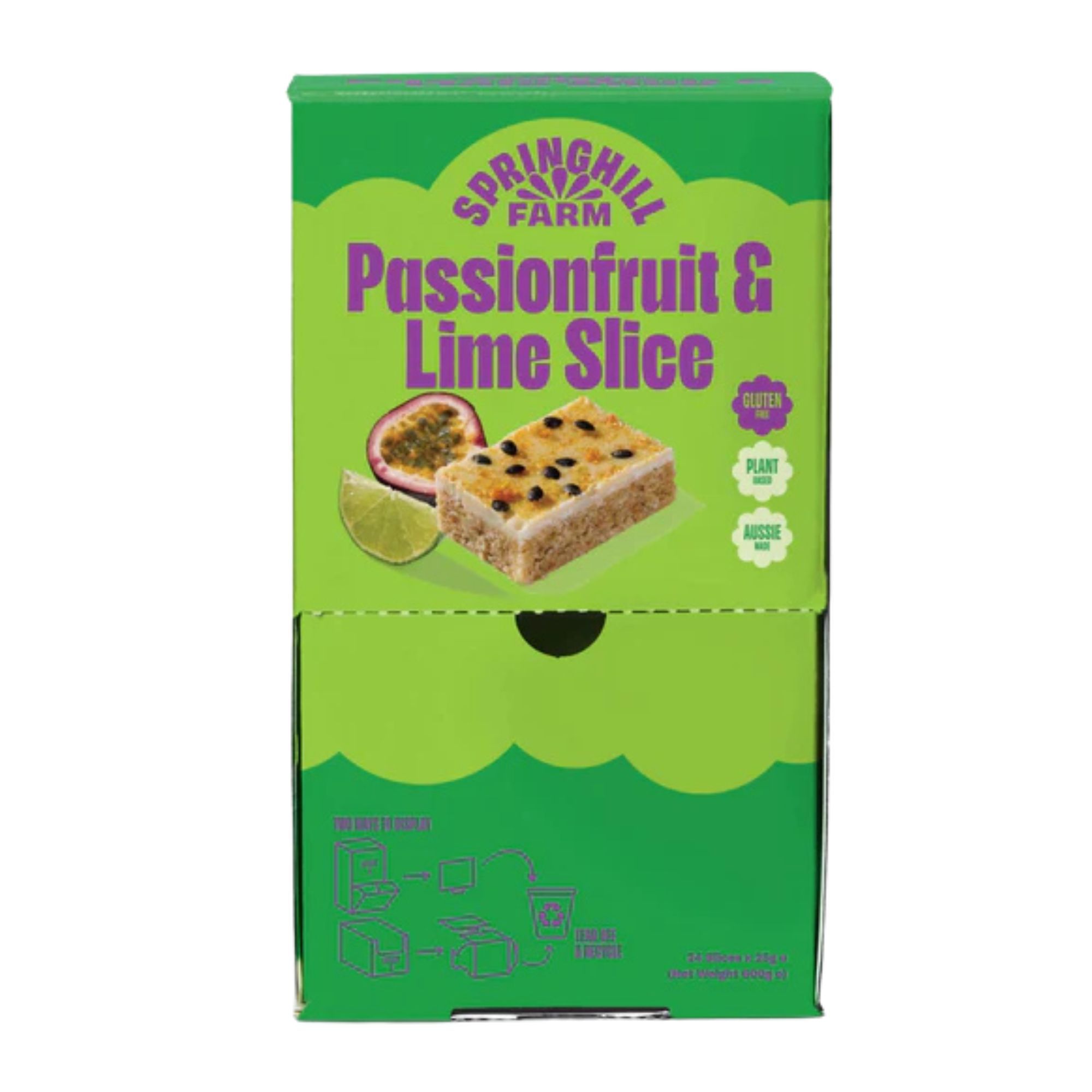 Springhill Farm Springhill Farm Slice PassionLime 24 x 25g