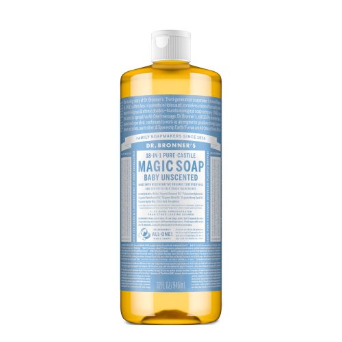 Baby Unscented 18-in-1 Pure-Castile Magic Soap 946ml
