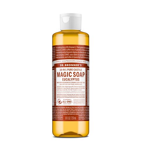 Eucalyptus 18-in-1 Pure-Castile Magic Soap 237ml