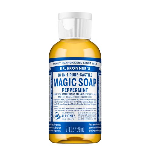 Peppermint 18-in-1 Pure-Castile Magic Soap 59ml