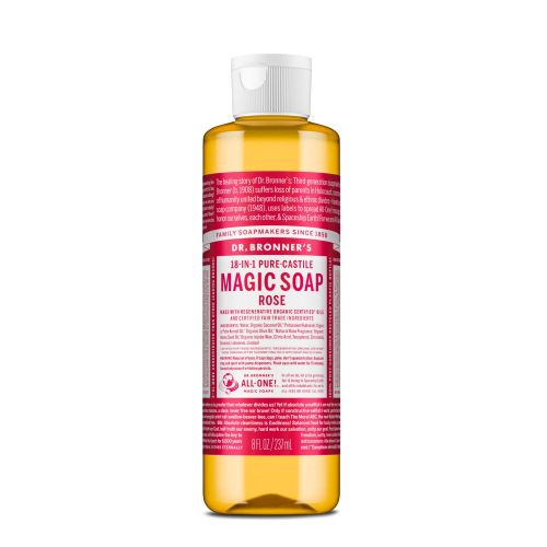 Rose 18-in-1 Pure-Castile Magic Soap 237ml
