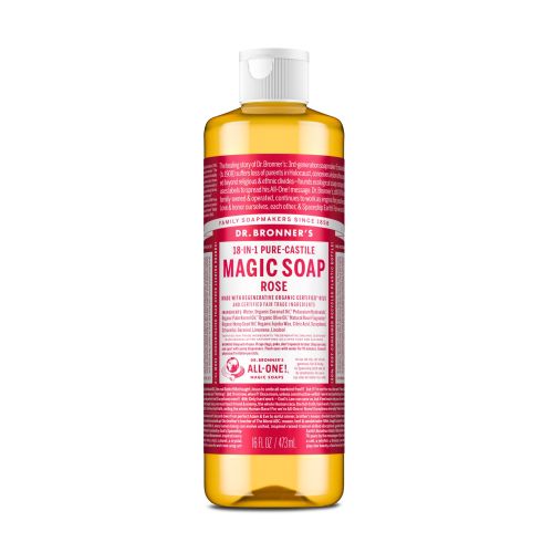 Rose 18-in-1 Pure-Castile Magic Soap 473ml