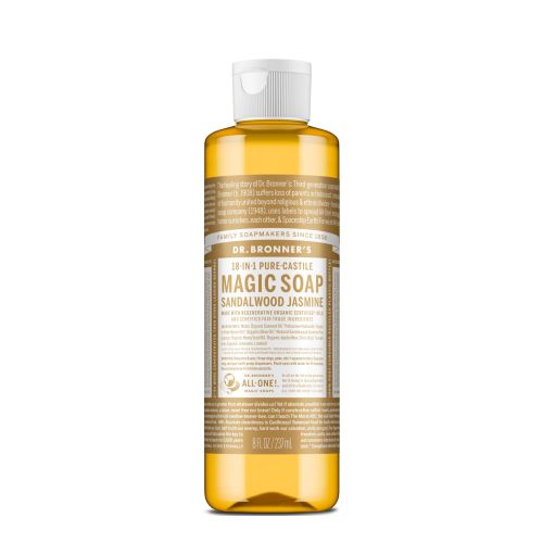 Sandalwood Jasmine 18-in-1 Pure-Castile Magic Soap 237ml