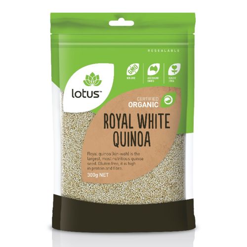Organic Royal White Quinoa - 300g