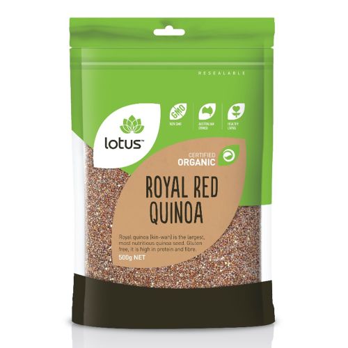 Organic Royal Red Quinoa - 500g
