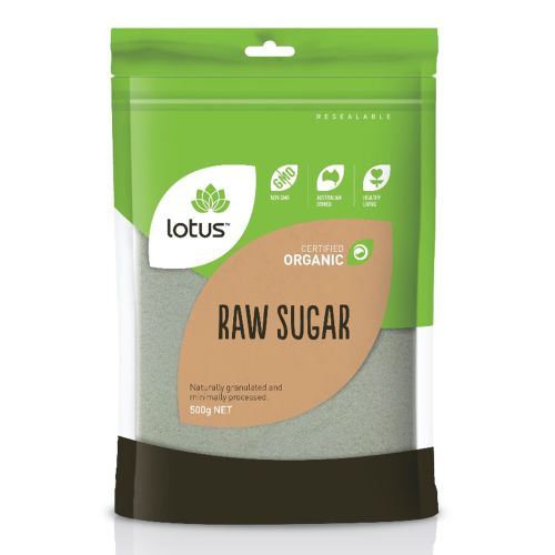 Organic Raw Sugar - 500g