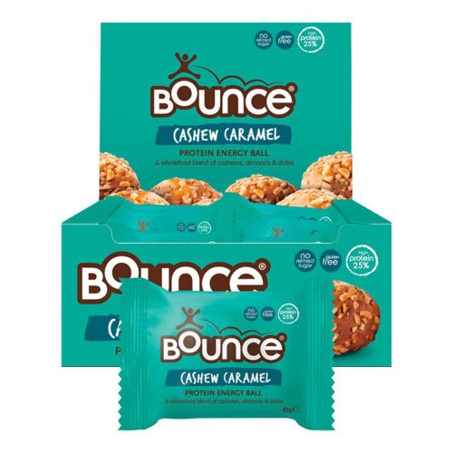 Cashew Caramel Protein Energy Balls - 12 x 40g