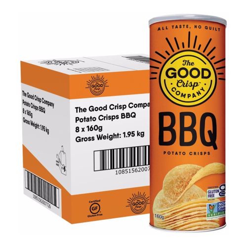 Potato Crisps BBQ 160g 