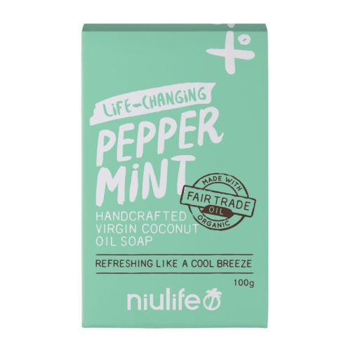 Coconut Oil Soap Peppermint 100g