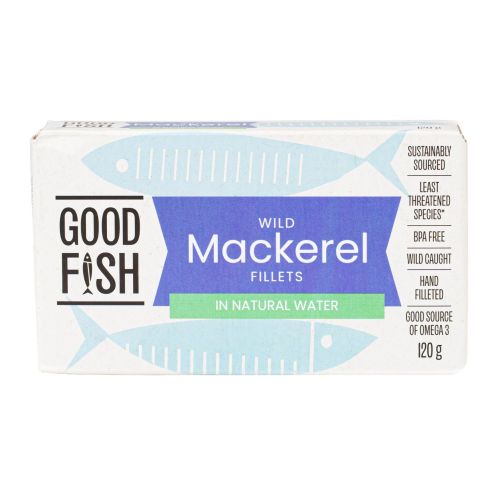Mackerel in Natural Water Can 120g 