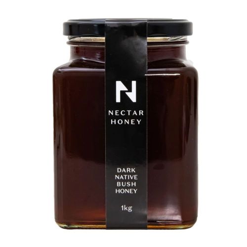 Native Bush Honey Large 1kg Jar Dark