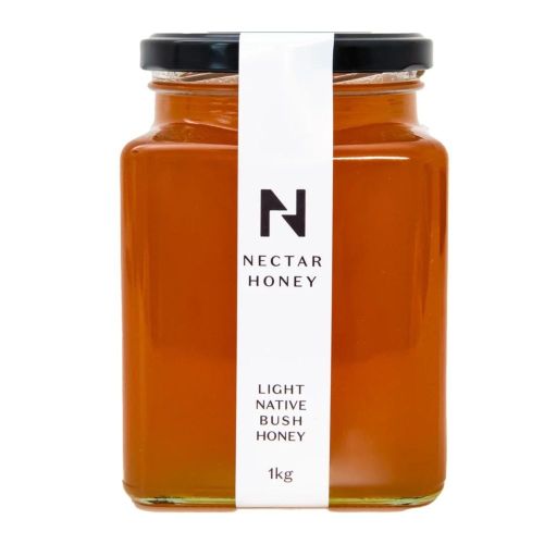 Native Bush Honey Large 1kg Jar Light