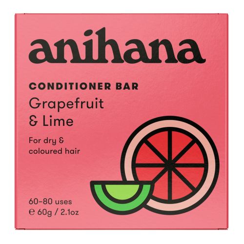 Conditioner Bar Grapefruit & Lime Dry Damaged Hair 60g