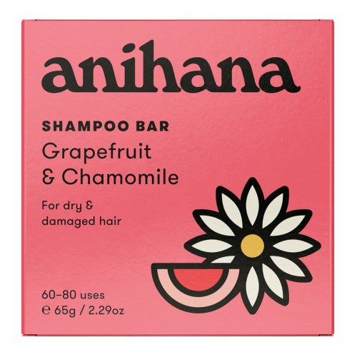 Shampoo Bar Grapefruit & Chamomile Dry Damaged Hair 65g