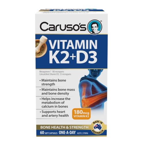 Vitamin K2 & D3 60 Tablets
