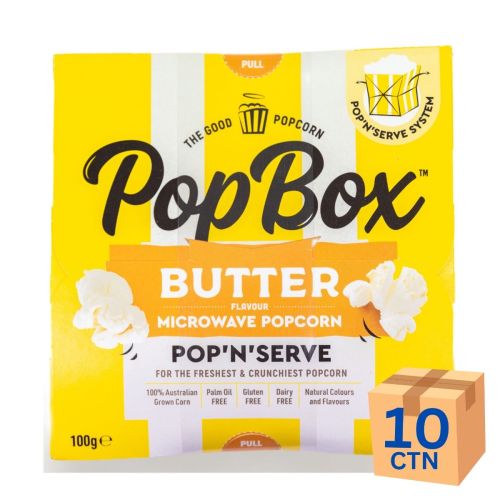 Popcorn Butter 100g 10 Pack SRT 