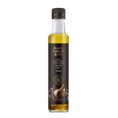 Aged Black Garlic Extra Virgin Olive Oil 250ml
