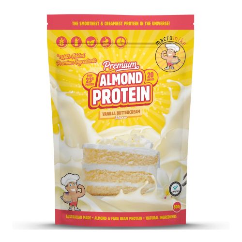 Almond Protein Vanilla Buttercream 800g 