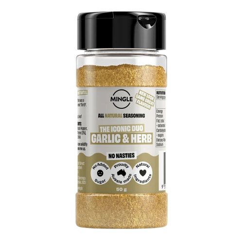Natural Seasoning Blend Garlic & Herb 50g