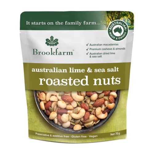Roasted Nuts Australian Lime & Sea Salt 75g