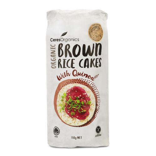 Brown Rice Cakes with Quinoa 110g
