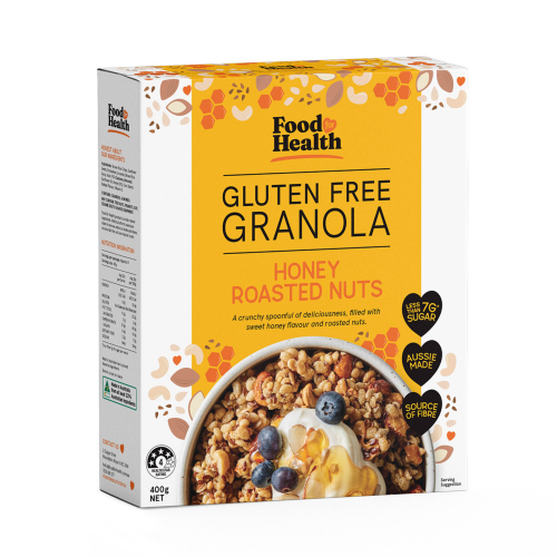 GF Granola Honey Roasted Nuts 400g