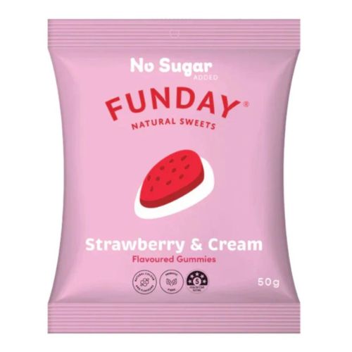 Strawberry & Cream Gummies 50g