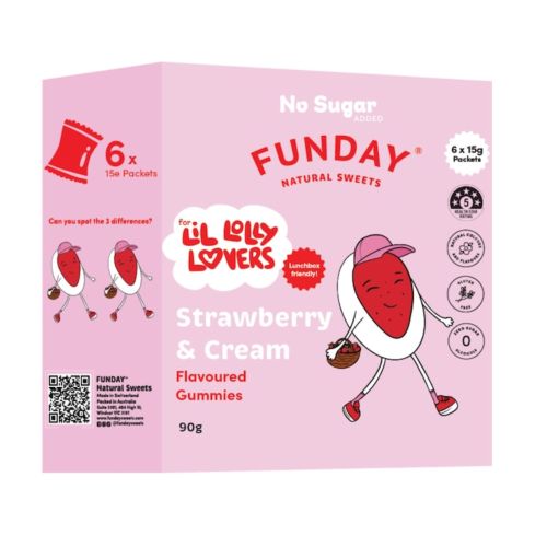 Kids Strawberry & Cream Gummies 90g