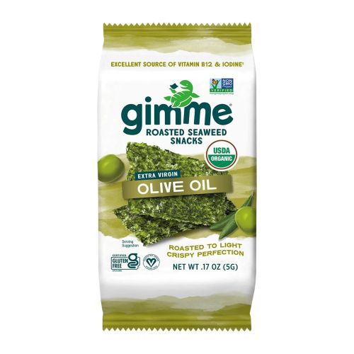 Roasted Seaweed Snacks Olive Oil 6x5g