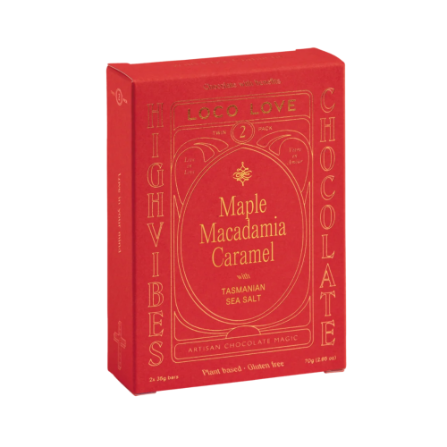 Maple Macadamia Caramel Twin Pack (35g x 2)