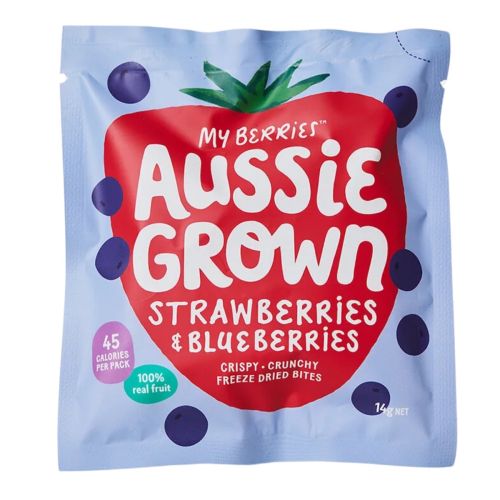 Freeze Dried Strawberries & Blueberries 14g