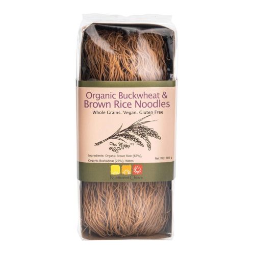 Rice Noodles Buckwheat & Brown 200g