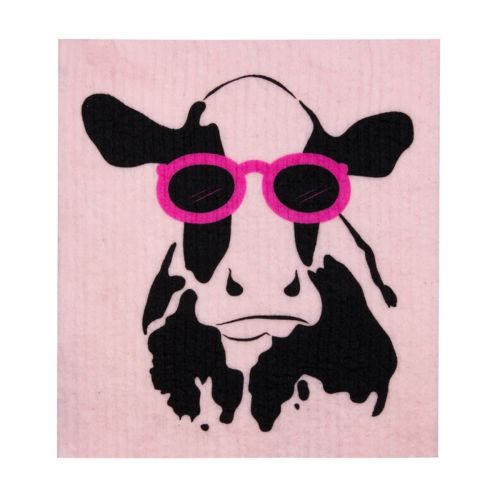 100% Compostable Sponge Cloth Cow