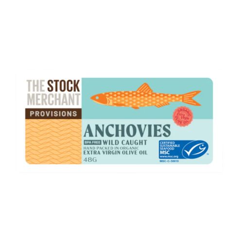 The Stock Merchant Provision Anchovies in EVOO 48g