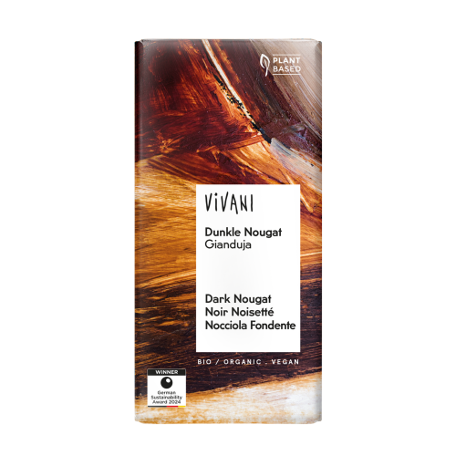 Organic Chocolate Dark Nougat 100g
