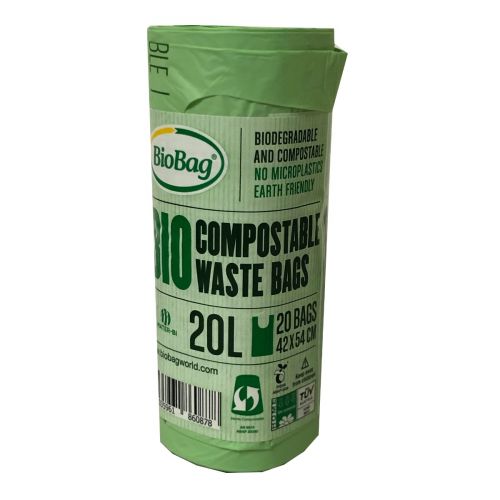 Compostable Bin Liners 20L (20 Pack)
