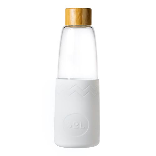 Reusable Water Bottle (White Wave) - 850ml (28oz)
