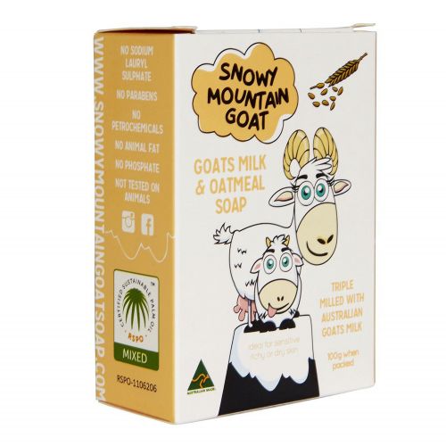 Goats Milk & Oatmeal Soap - 100g