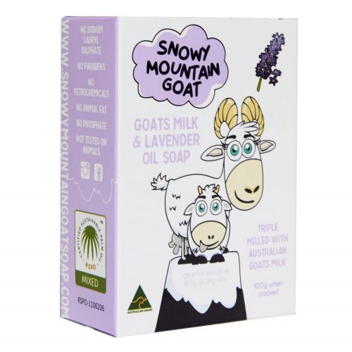 Goats Milk & Lavender Oil Soap - 100g