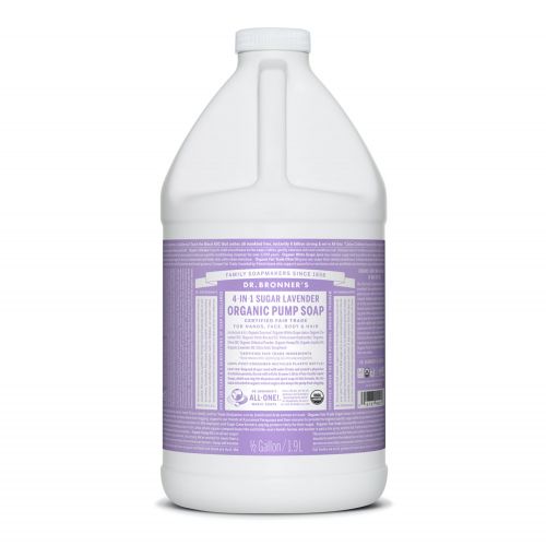4 In 1 Sugar Lavender Pump Soap - 1.89L