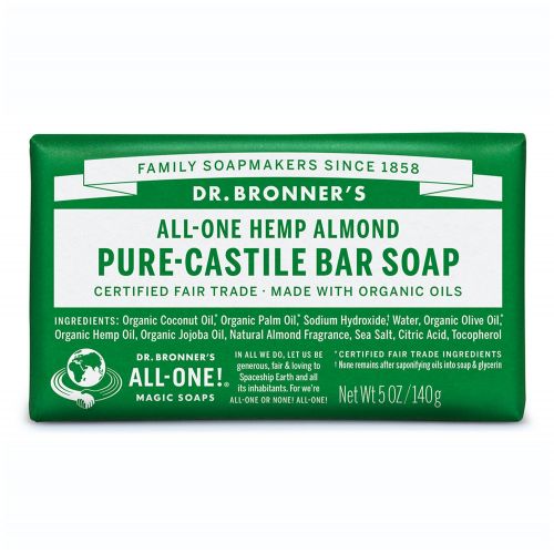 Almond Pure Castile Bar Soap 140g