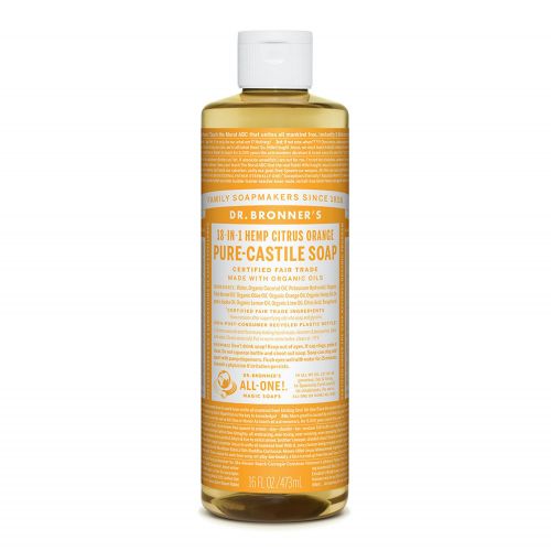 Citrus Orange Castile Liquid Soap 473ml