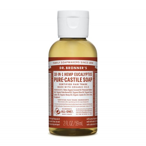 Eucalyptus Castile Liquid Soap 59ml