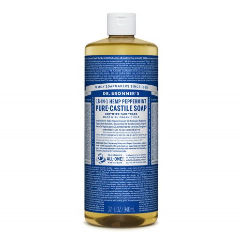 Peppermint Castile Liquid Soap 946ml