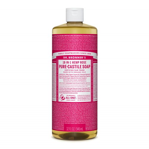 Rose Oil Castile Liquid Soap 946ml
