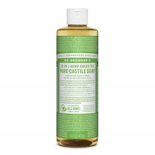 Green Tea Castile Liquid Soap 473ml
