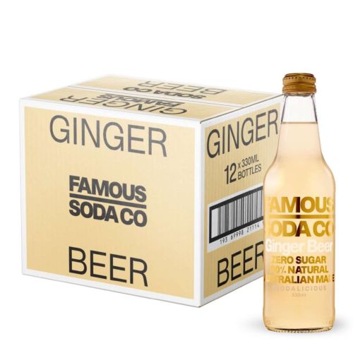 Bottle Ginger Beer 330ml 12 Pack