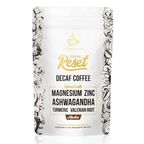 Adrenal Reset Decaf Coffee Mocha 7 Sachets 