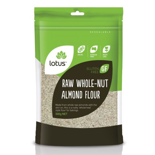 Almond Flour Raw Wholenut 500g 